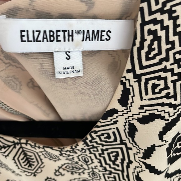 Elizabeth and James silk sleeveless top with pleated back - Picture 6 of 12